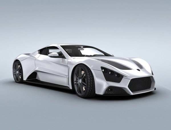 3d model zenvo car - Zenvo ST1 by Swan3DStudios
